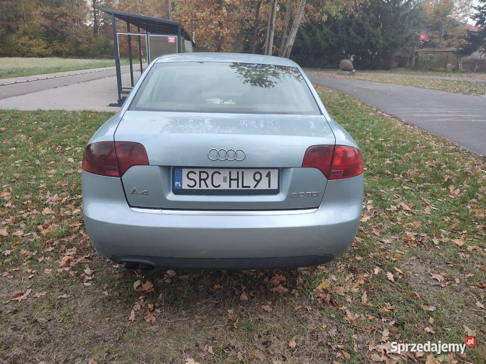 Audi a4 20 TDI zarejestrowany anglik 140KM Żyrardów