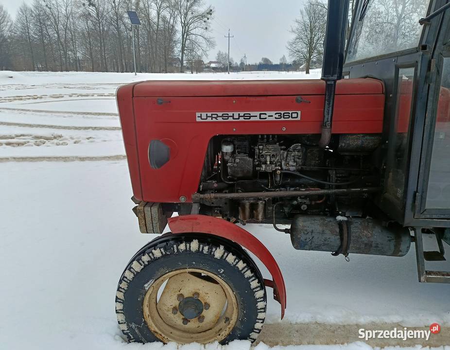 Ciągnik rolniczy ursus C360