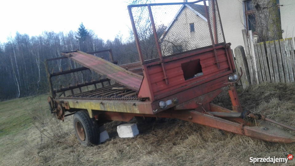 Jednoosiowy rozrzutnik obornika 35t Agromet Lidzbark