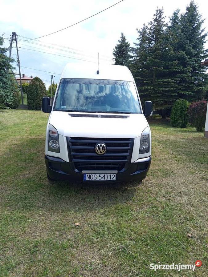 VW Crafter Brygadówka 2008 r 25 136 Orginalny Myszków sprzedam