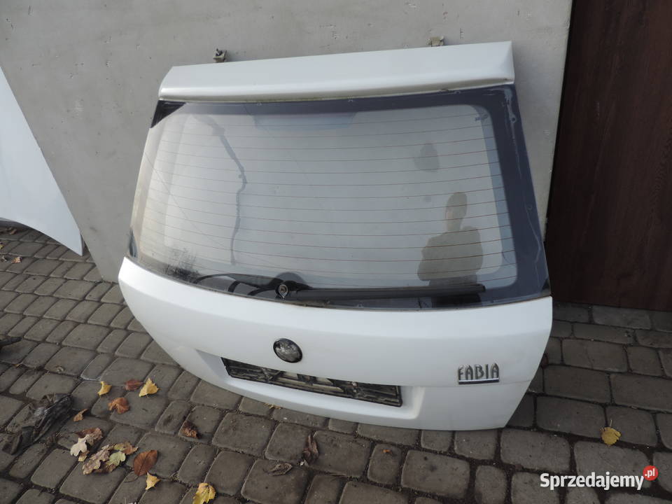 KLAPA TYŁ SKODA FABIA I HB 5D KOLOR 1026 Nowy Sącz sprzedam