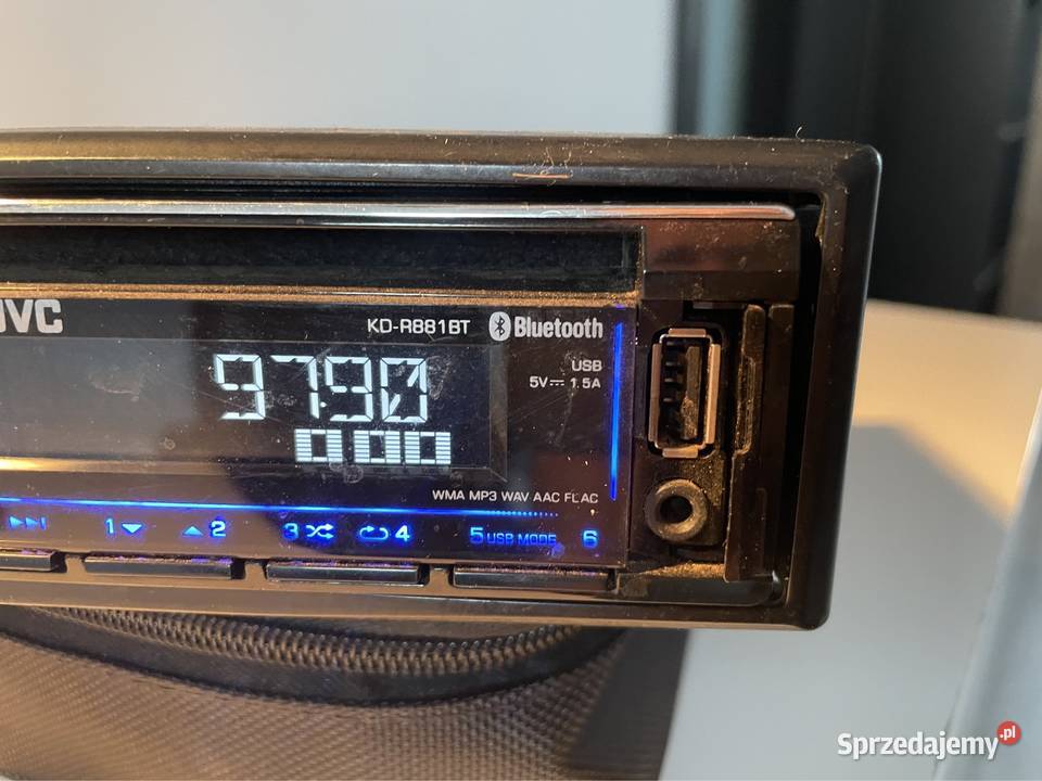 Radio JVC KDR881BT USB AUX Bluetooth Bełchatów