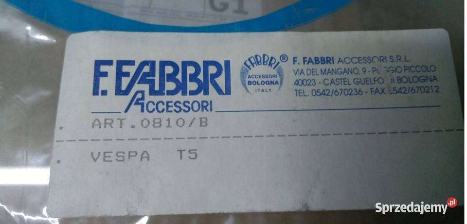SZYBA OWIEWKA FABBRI PIAGGIO VESPA PX T5 Bielsk Podlaski