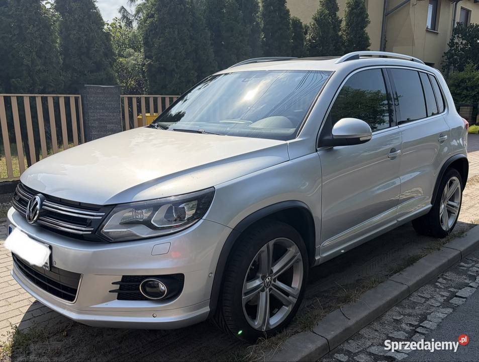 VW TIGUAN R 4Motion 2015r elektryczne lusterka Przywory