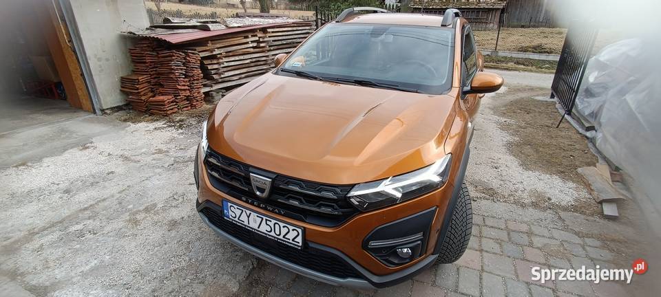Dacia Sandero Stepway LPG Bezwypadkowy Gwarancja kurtyny powietrzne Cięcina