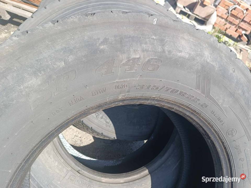 Opony Dunlop Sp 446 31570 r225 Lubań