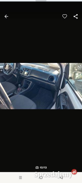 VW up 2019 uszkodzony pali jezdzi wielkopolskie Rzgów Drugi sprzedam