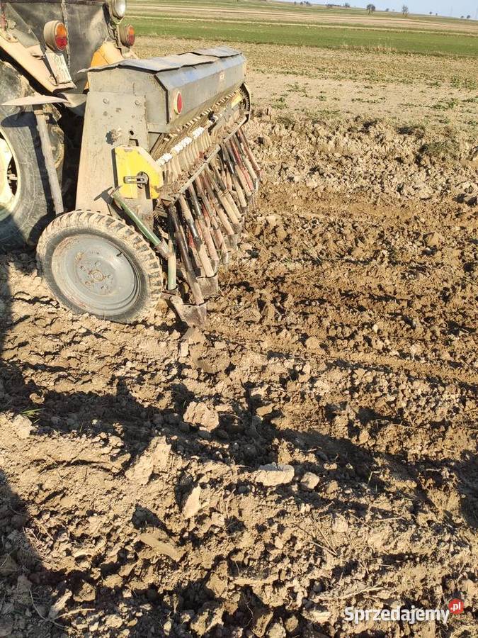 Siewnik zbożowy Poznaniak z dociskiem nieuszkodzony Iłża