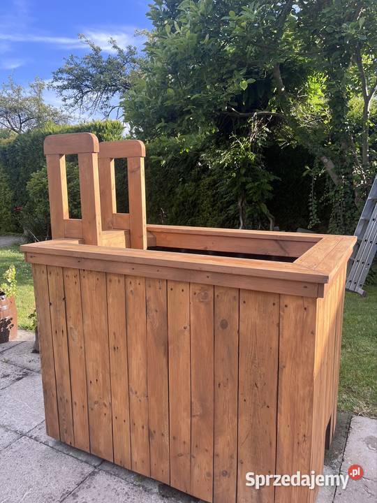 Bania chłodząca do zimnych kąpieli drewniana z śląskie Czechowice-Dziedzice