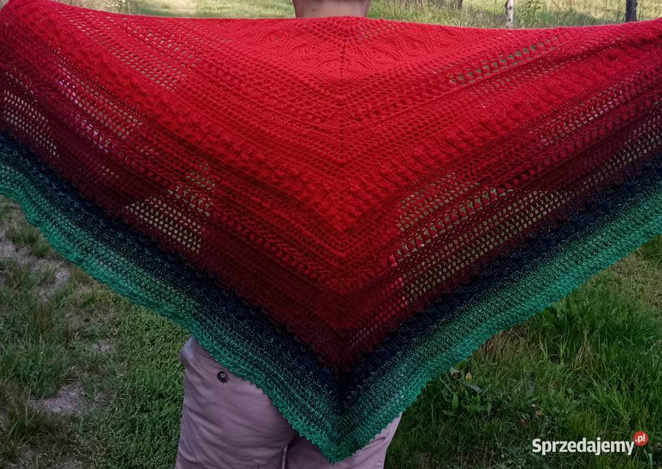 Chusta szydełkowa Dla kobiet Dodatki Drzewica sprzedam