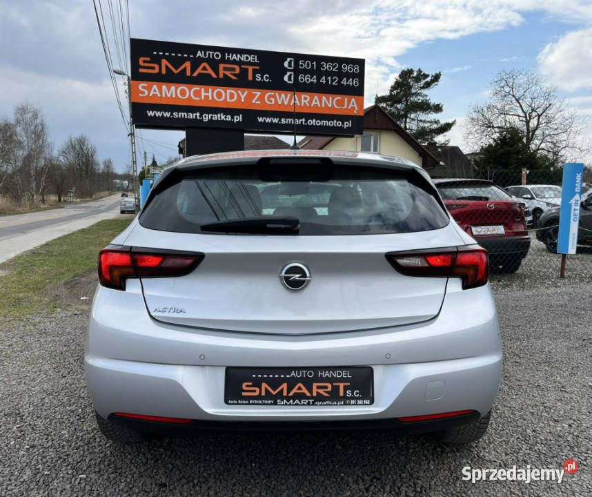 Opel Astra Salon Full Ledy Benzyna Serwis FV23 K kurtyny powietrzne Rydułtowy