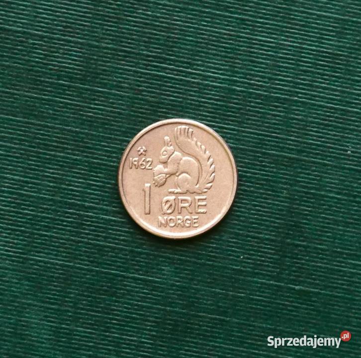 Norwegia 1 ore 1962r śląskie Gliwice
