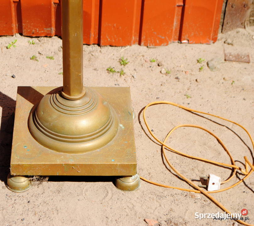 Stara lampa stojąca 8 Mała Karczma