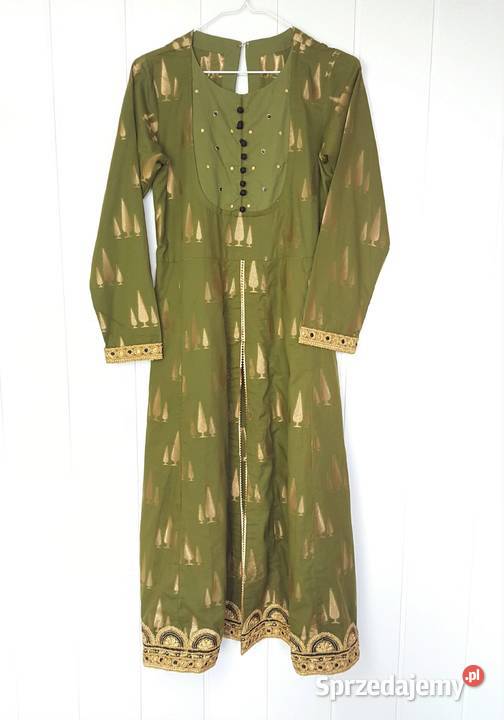 Nowa tunika suknia indyjska S 36 kaftan kurta Szczecin