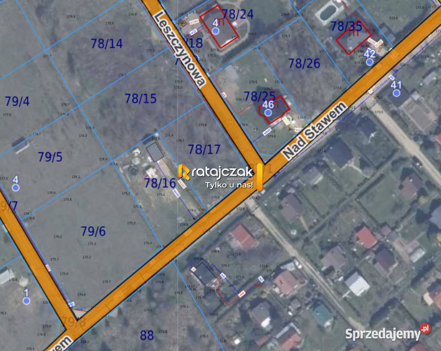 Ogłoszenie grunt 866m2 Warzenko Leszczynowa 866m2 Sprzedaż
