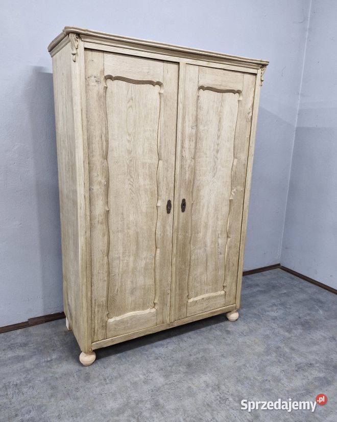 Ładna Dębowa Szafa Biedermeier AntykiMarki Marki