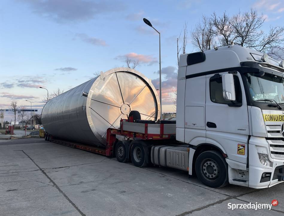Transport zbiorników i ładunków ciężkich Police