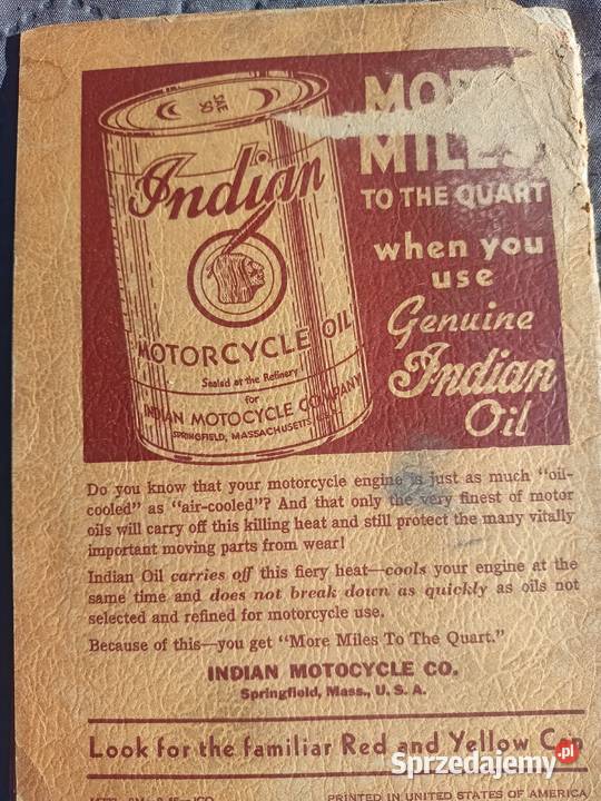 Indian 346 Chief Bydgoszcz