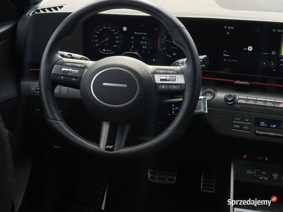 Hyundai Kona 16 GDI 6DCT 2WD 129 MY25 Nline demo czujnik martwego pola Piotrków Trybunalski