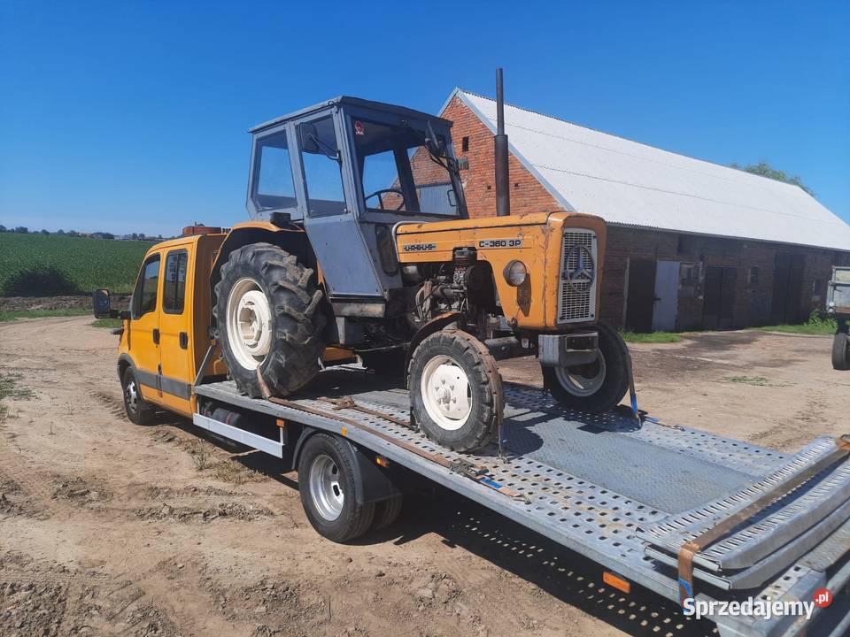 Laweta Złoczew holowanie transport maszyn łódzkie