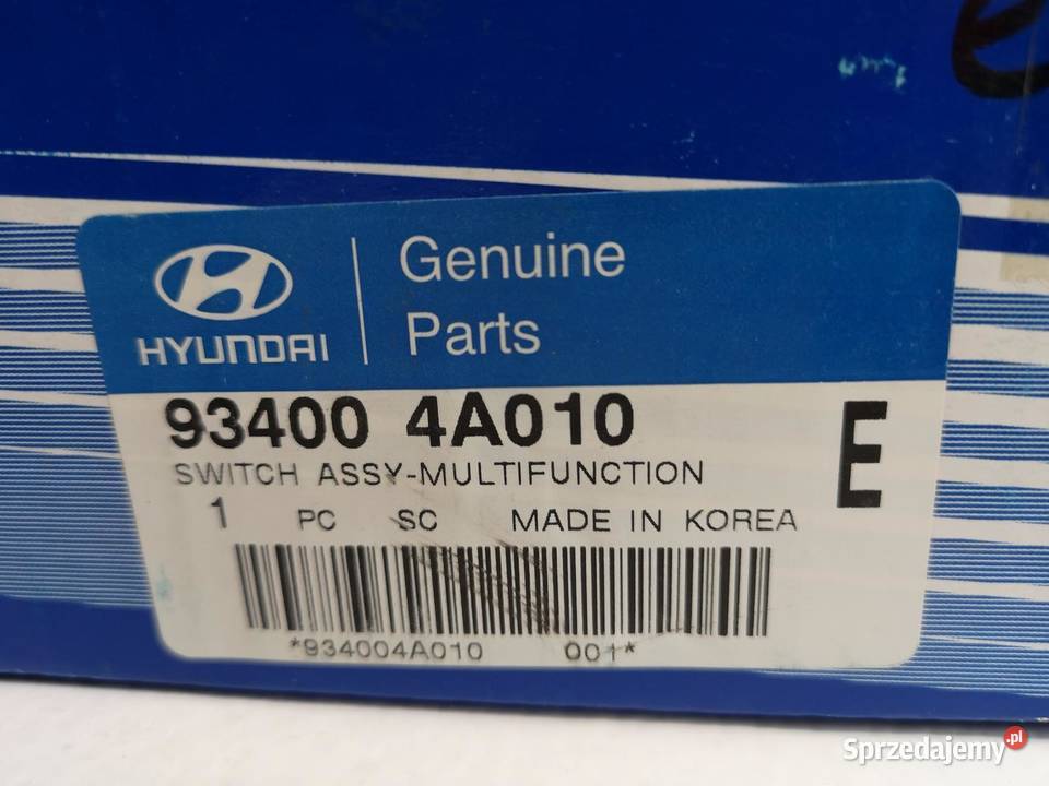 PRZEŁĄCZNIK ZESPOLONY HYUNDAI STAREX 934004A010