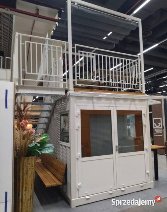 Kontener gastronomiczny z antresola DV10 Gastronomiczne Przyczepy śląskie Tarnowskie Góry