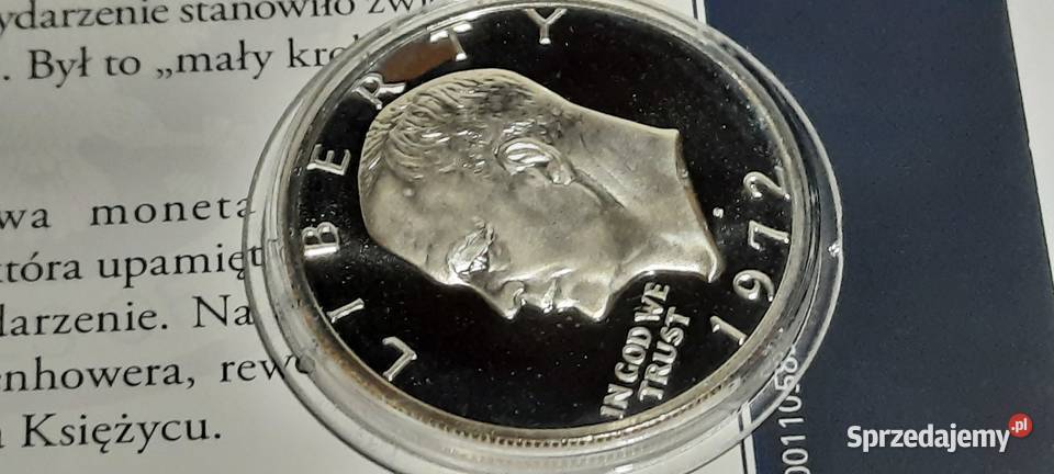 MONETA USA 1 dolar 1972 Numizmatyka