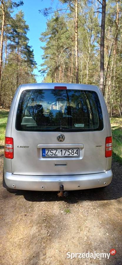 VW Caddy 16 Bifuel nieuszkodzony Szczecinek