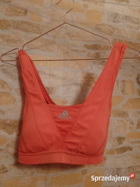 ML ADIDAS Pomarańczowy top fitness bokserka Topy i koszulki Kraków