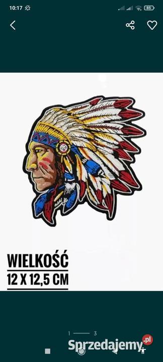 Wyprzedaż NASZYWK gęsty profesjonalny haft świętokrzyskie Starachowice