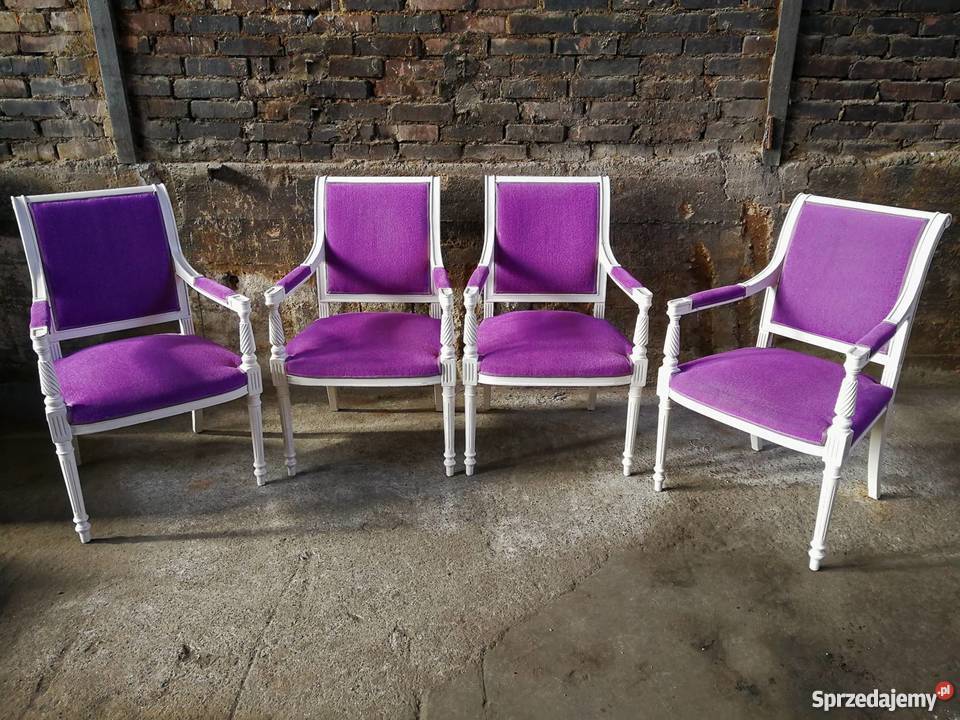 Fotelfotelik Ludwik XVI do toaletkibiurka Wałbrzych