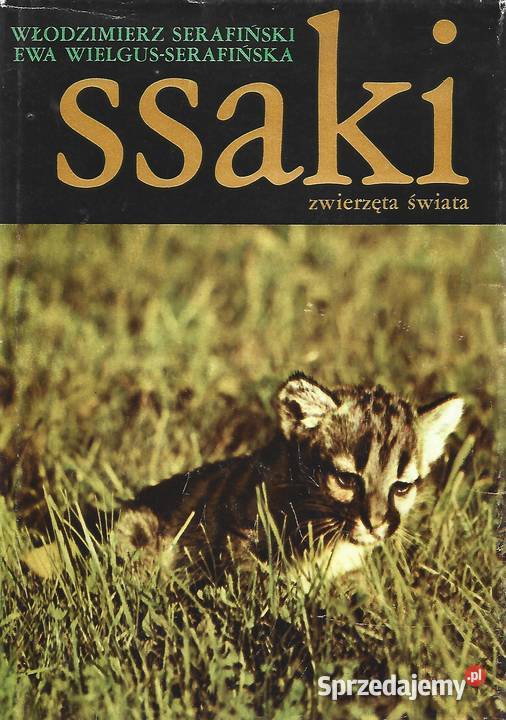 ssaki zwierzęta świata W Sierafiński Rok wydania 1990 Puławy