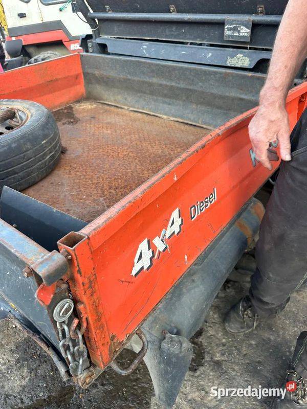 Pojazd Użytkowy Wywrotka KUBOTA RTV900 4x4 Do maszyn budowlanych Tymowa sprzedam