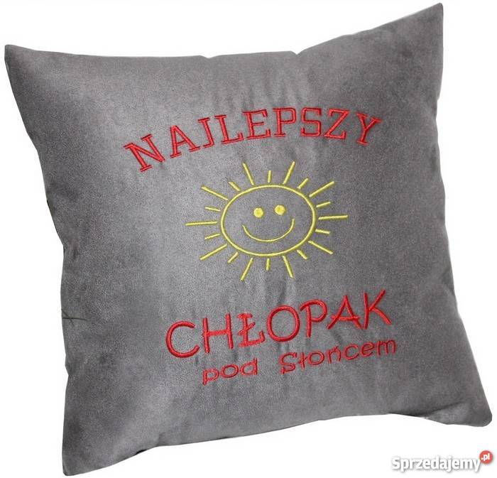 Prezent PODUSZKA Chłopaka Dziewczyny z HAFTEM inny kolor Pozostałe kujawsko-pomorskie sprzedam