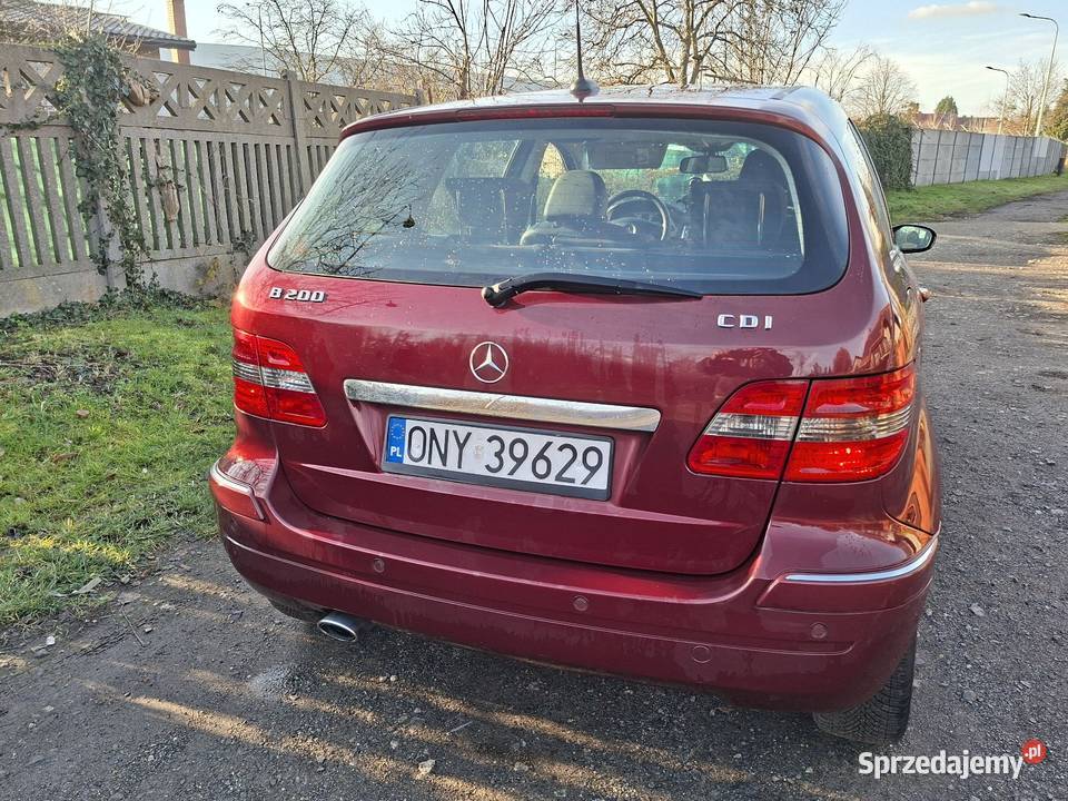 MercedesBenz B 200 cdi 06r bogate wyposażenie manualna Samochody osobowe Wrocław sprzedam