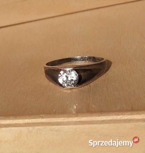 Pierścionek srebro 172 mm śląskie Cieszyn