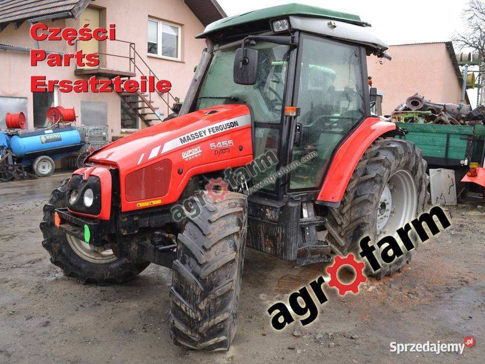 Massey Ferguson 5455 części skrzynia biegów oś Byków sprzedam