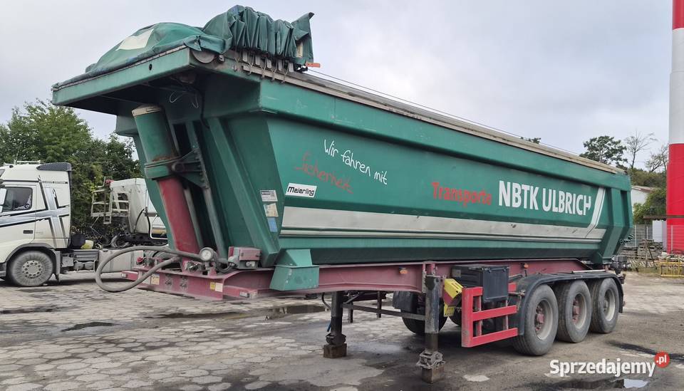 Naczepa Wywrotka MEIERLING 36m 2010r Aluminiowa sprzedam
