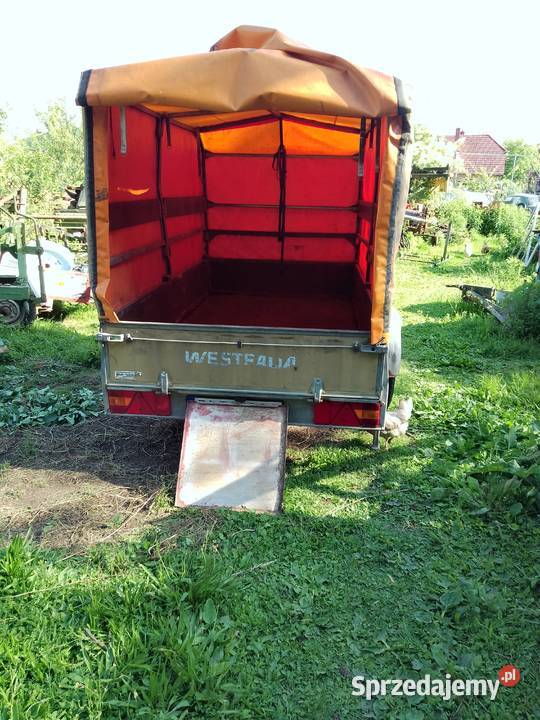 przyczepa towarowa Westfalia Przyczepy i naczepy Wykroty