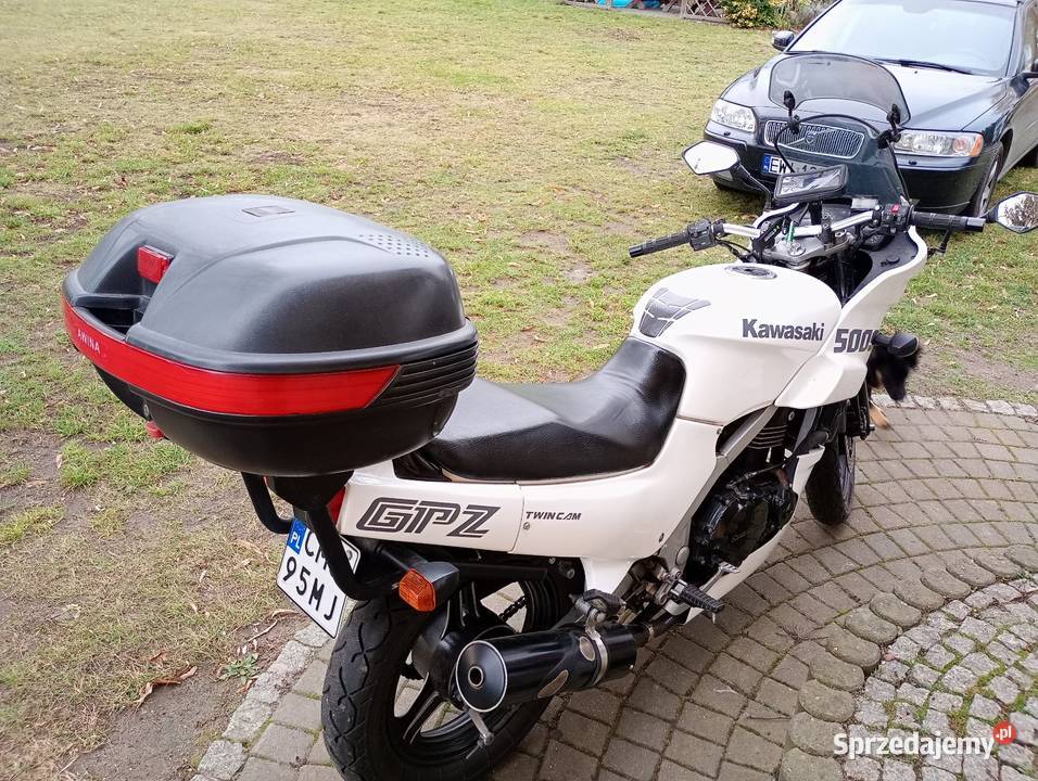 Kawasaki GPZ 500 ładny nowe opony zamiana na coś Konopnica