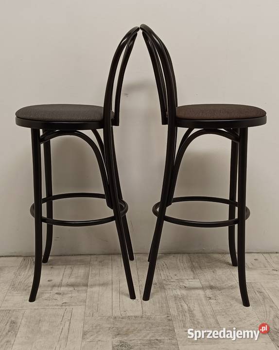 hoker krzesło krzesła wysokie barowe gięty buk Radomsko