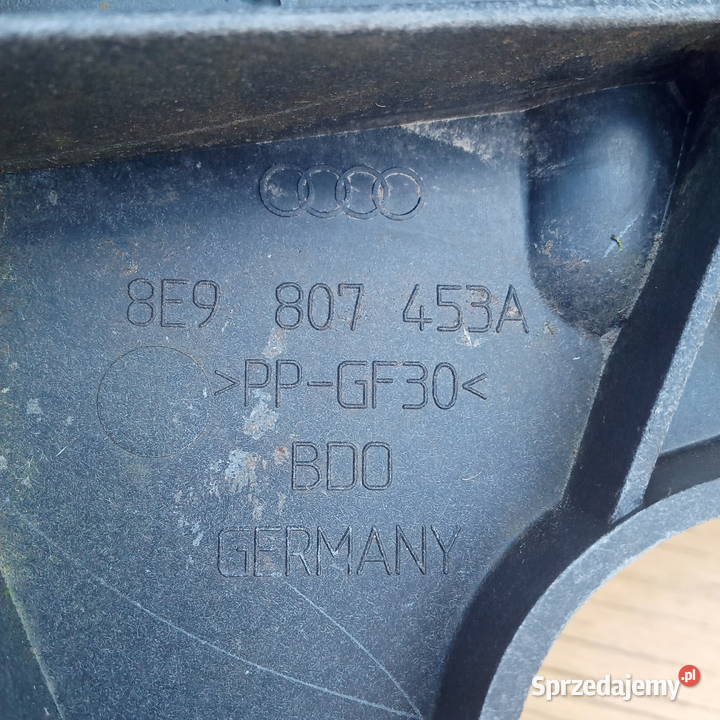 Audi A4 B7 Ślizg zderzaka lewy tył 8E9807453A podkarpackie Dębica