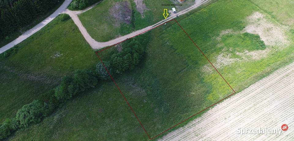 Działka jeziorem Mazury EŁK