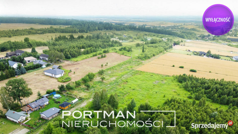 Działka NA SPRZEDAŻ 5956m2 MPZP OSIECK mazowieckie