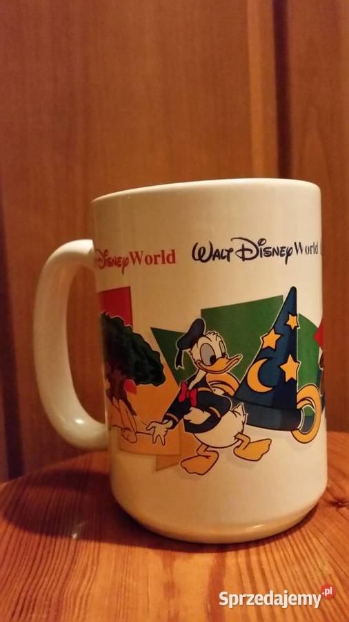 Bialy kubek Walt Disney World GRANDPA wielokolorowy