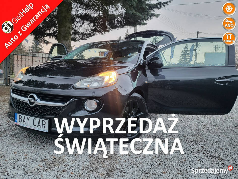 Opel Adam 12 70 100 Przebieg ASO TUV 100 VAT marża Adam Pabianice
