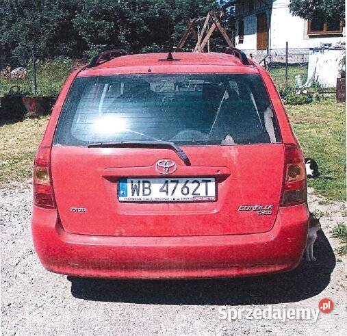 Toyota Corolla sprzedaż syndyka Żeleźniki sprzedam