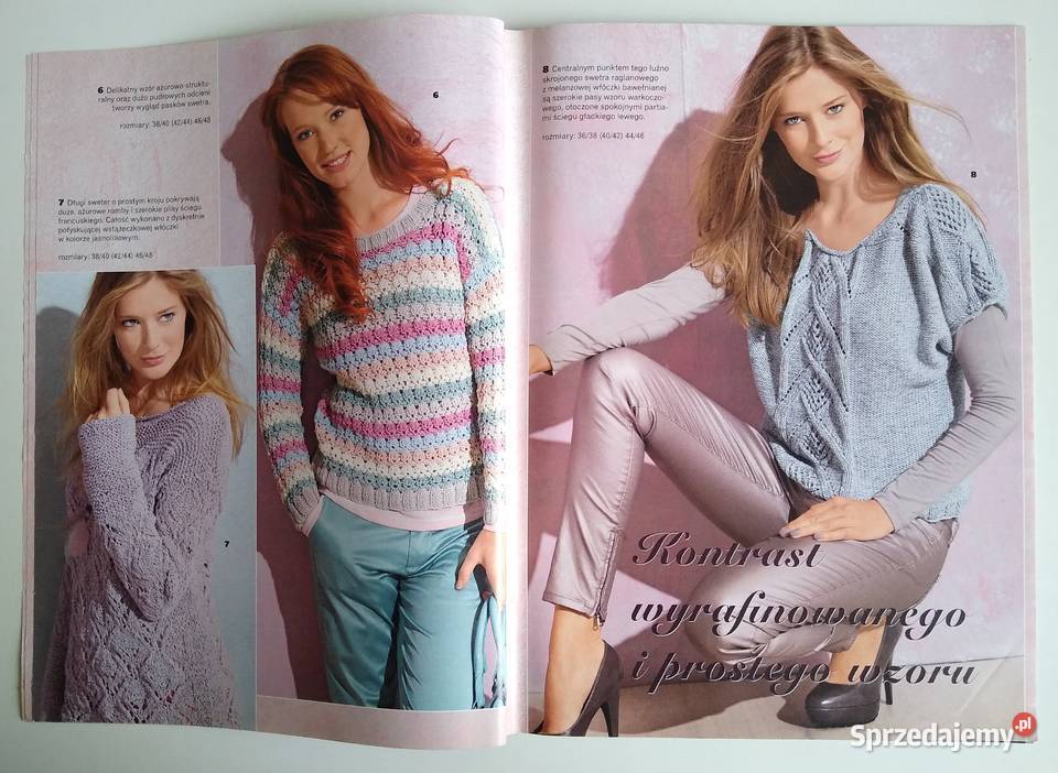 Modne Dzianiny Sandra 32013 Kultura i Rozrywka Gdańsk sprzedam