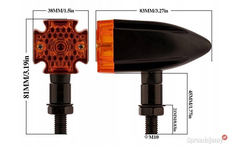 KIERUNKOWSKAZY X 2 Z METALU KRZYŻ MALTAŃSKI śląskie Sosnowiec