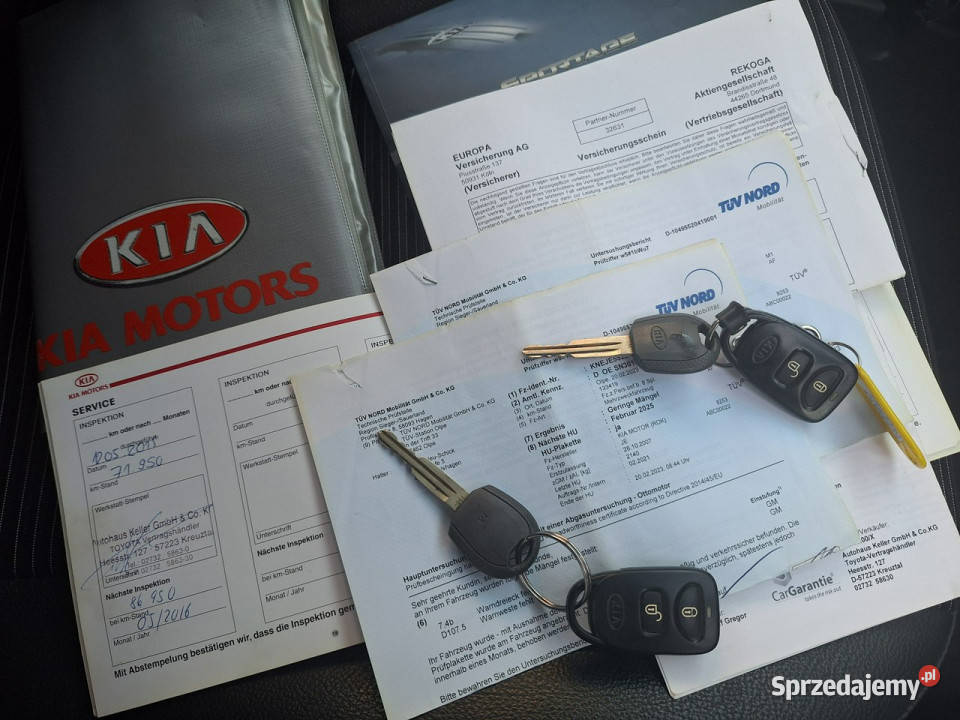 Kia Sportage 4X4 ŁADNA 20benzyna wersja ACTiVE lakier metallic Olsztyn